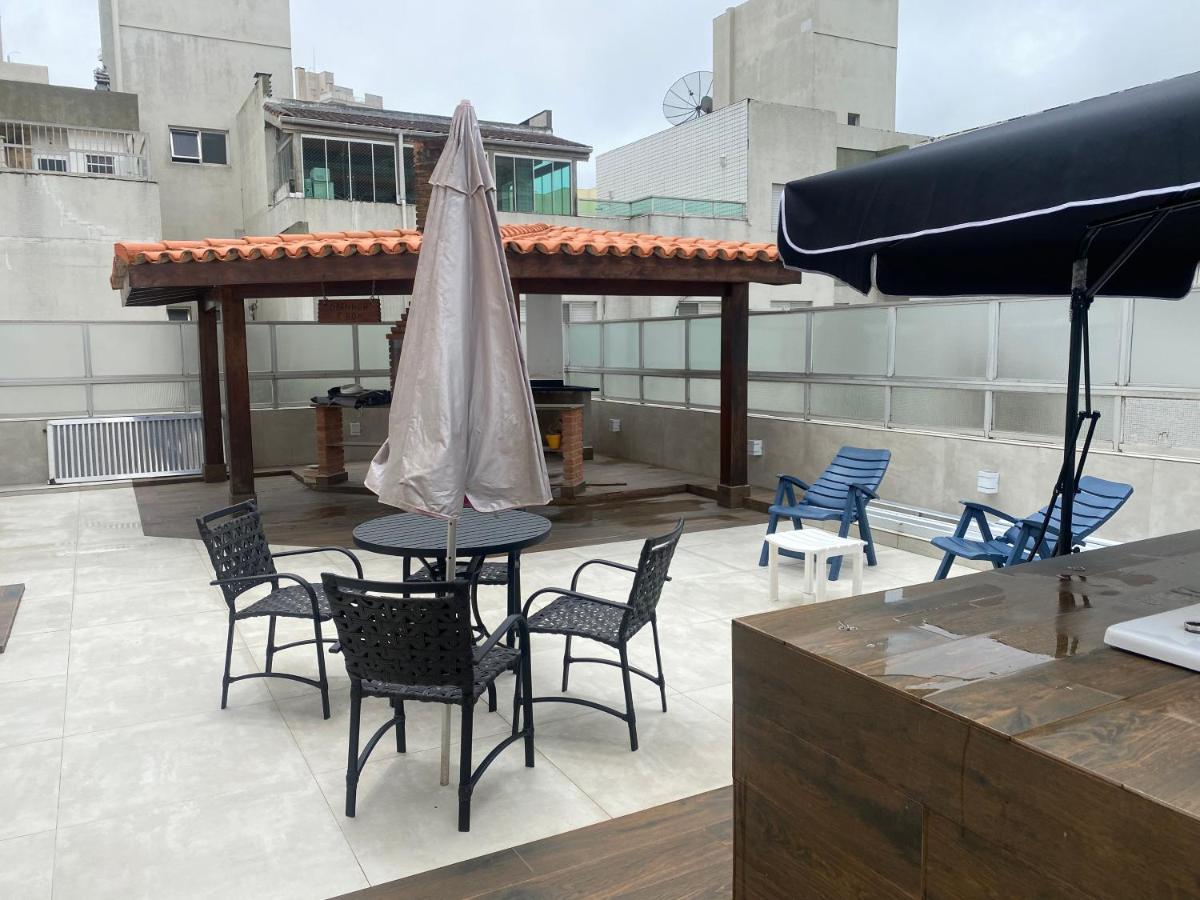 Cobertura Guaruja Apto Com Jacuzzi E Churrasqueira Ngoại thất bức ảnh