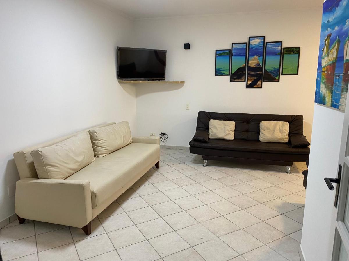 Cobertura Guaruja Apto Com Jacuzzi E Churrasqueira Ngoại thất bức ảnh